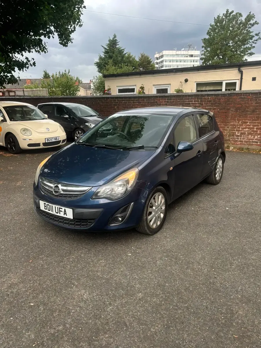 Used Vauxhall Corsa 2011 Blue Hatchback
