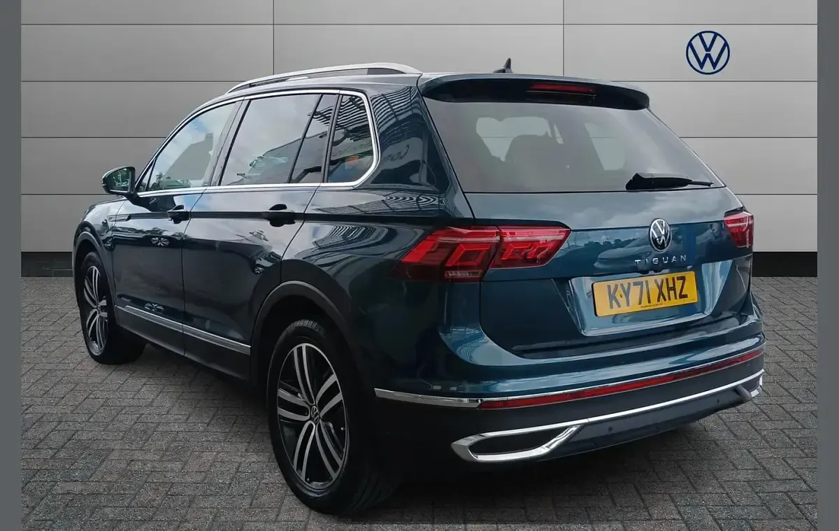 Used VW Tiguan Elegance 150 HP (110 kW) 2021 Blue SUV