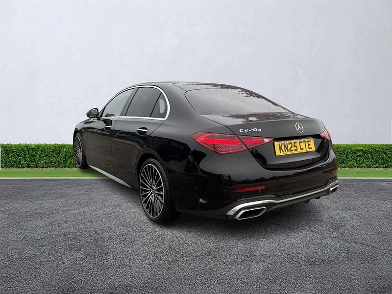 Used Mercedes C220 AMG Line Premium Plus 2025 Black Sedan