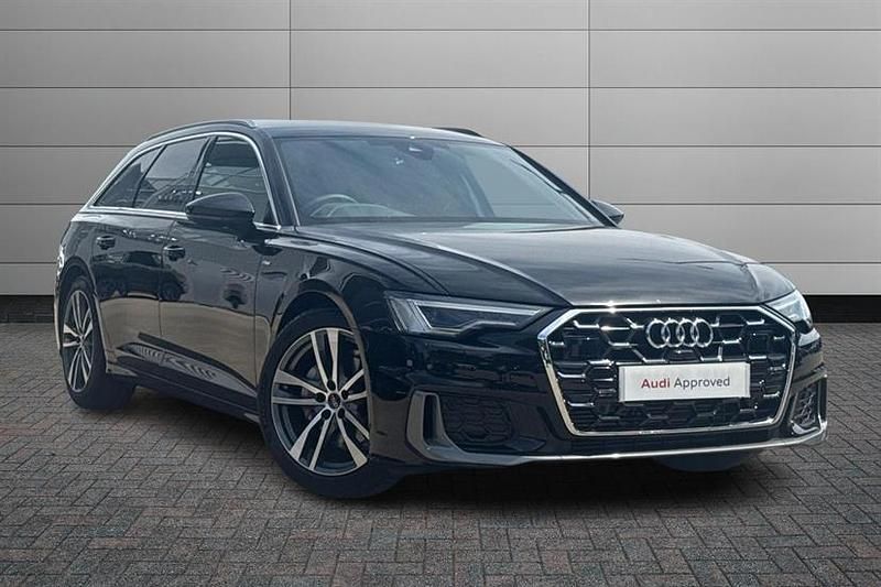 Black New 2025 Audi A6 S-Line Estate | £39,495 - Image 1/4