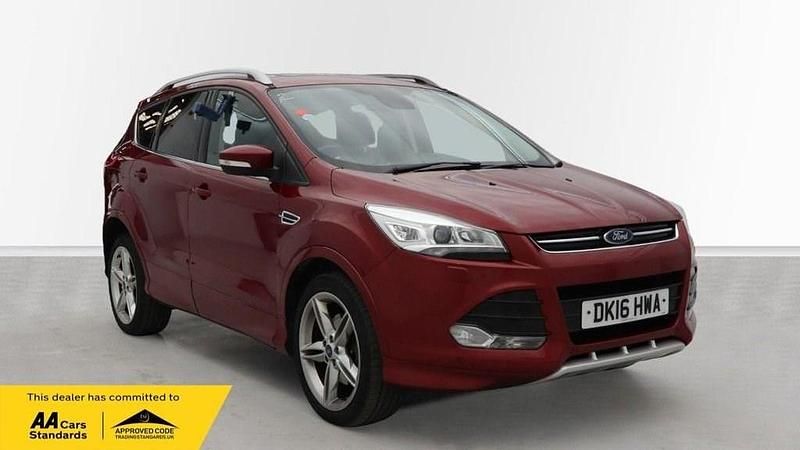 Red Used 2016 Ford Kuga Titanium X SUV | £9,950 (Fair price) - Image 1/4