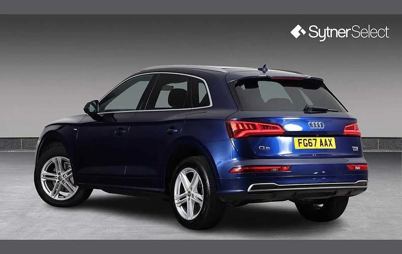 Used Audi Q5 S-Line 248 HP (182 kW) 2017 Blue SUV