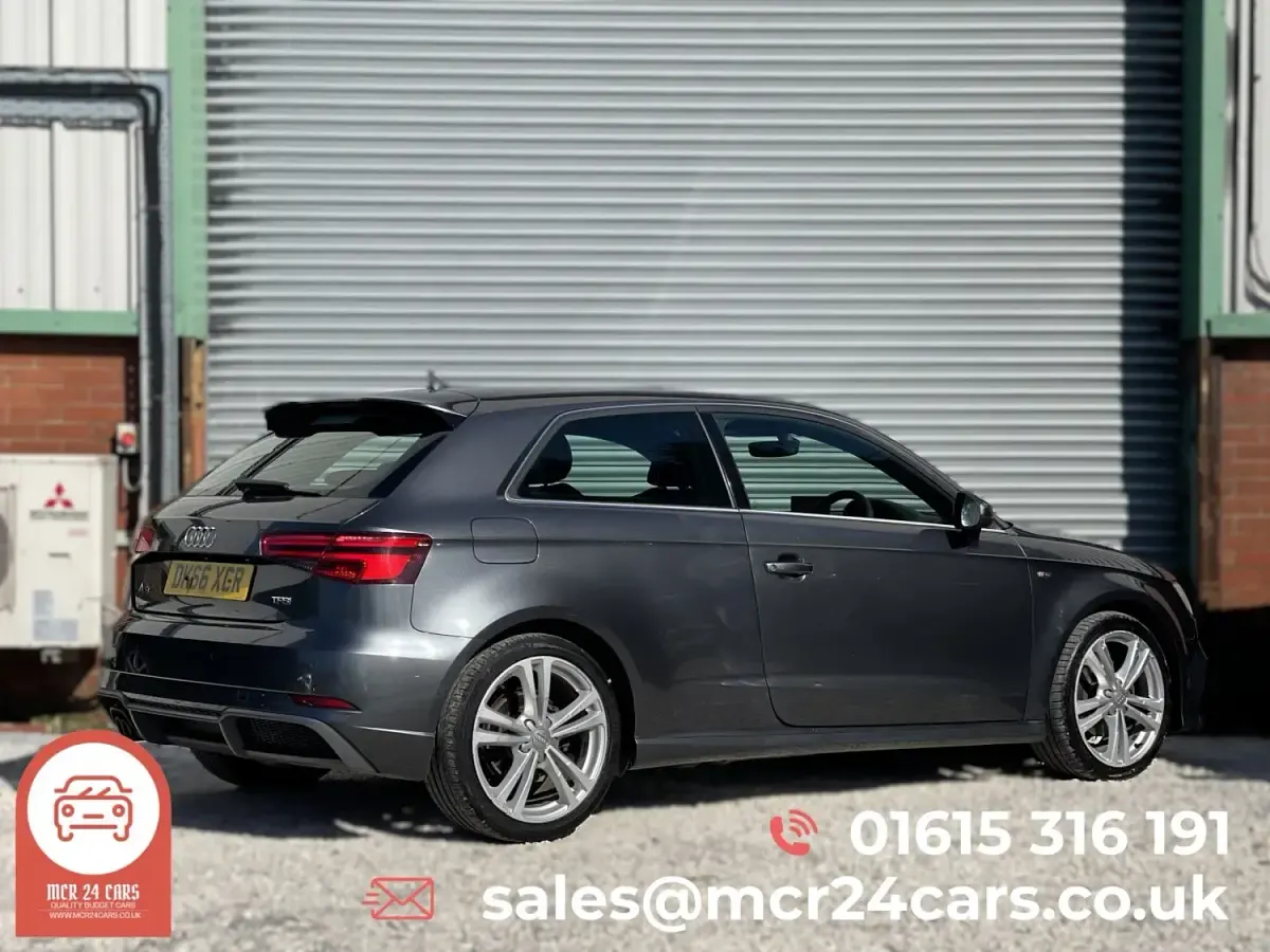 Używany Audi A3 S-Line 150 KM (110 kW) 2016 Szary Hatchback