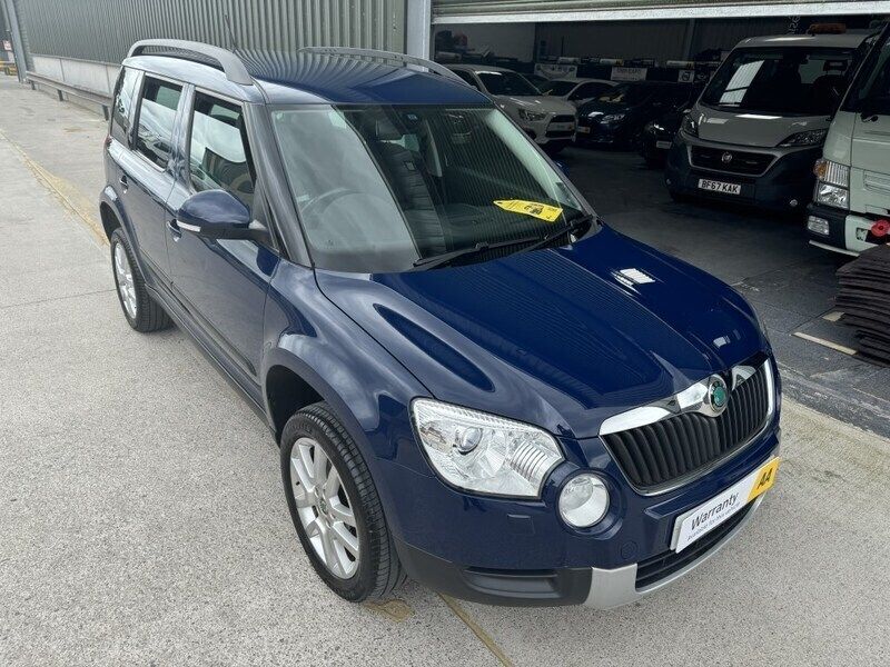 Blue Used 2012 Skoda Yeti Elegance SUV | £6,800 (Fair price) - Image 1/4