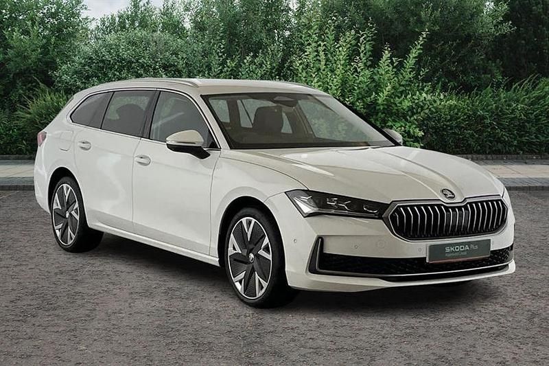Used Skoda Superb SE L 150 HP (110 kW) 2024 White Estate
