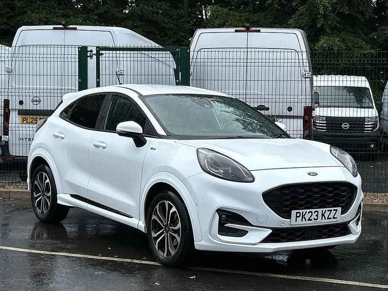 White Used 2023 Ford Puma Gen-E ST-Line SUV | £15,082 (Good price) - Image 1/4