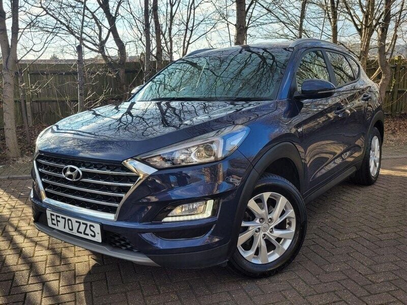 Blue Used 2021 Hyundai Tucson SE SUV | £13,104 (Good price) - Image 1/3