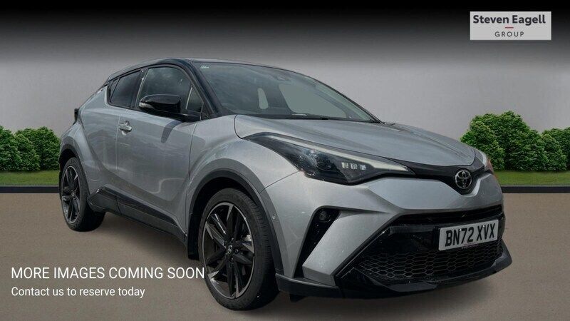 Silver Used 2022 Toyota C-HR Sport SUV | £21,878 (Fair price) - Image 1/4