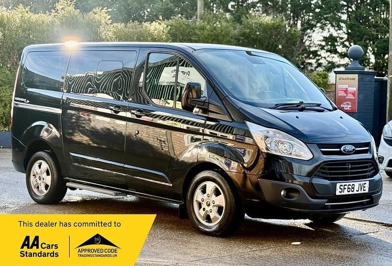 Used Ford Tourneo Custom Titanium 2018 Black Van