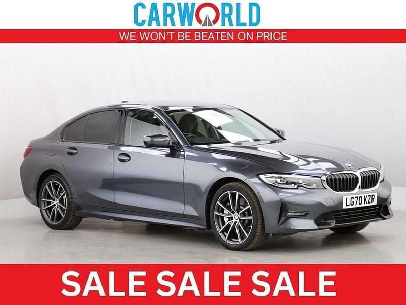 Grey Used 2020 BMW 330e Sport Line Sedan | £15,947 (Fair price) - Image 1/3