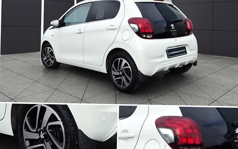 Used Peugeot 108 Allure 82 HP (60 kW) 2018 White Hatchback