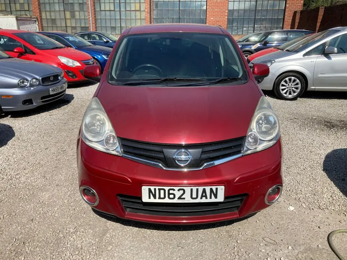 Used Nissan Note N-TEC 2012 Red Hatchback