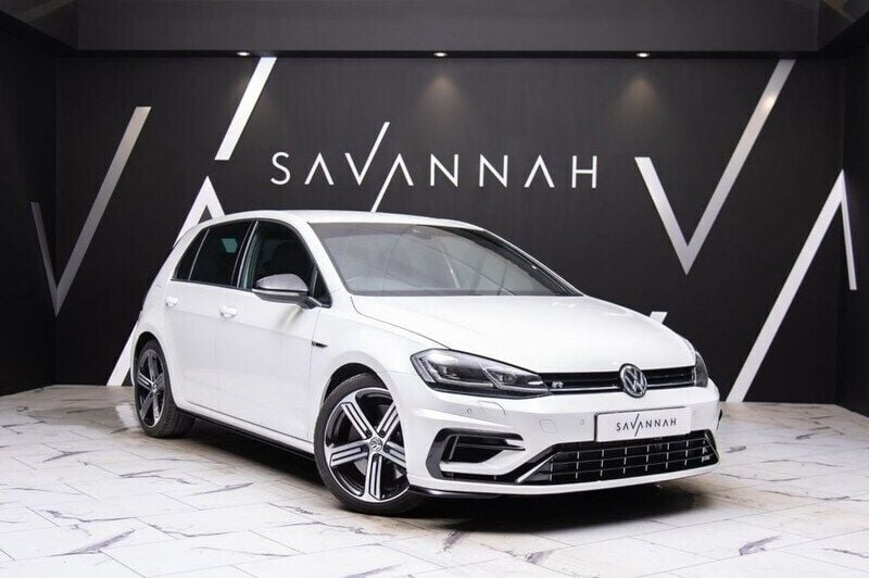 White Used 2019 VW Golf VII R Hatchback | £24,500 (Good price) - Image 1/4