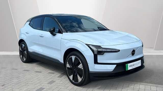 Cloud blue Used 2025 Volvo EX30 Ultra SUV | £36,995 (A bit pricey) - Image 1/4