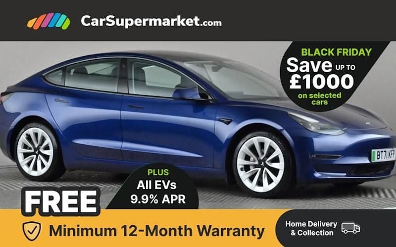 Used 2023 Tesla Model 3 Long Range AWD Sedan | £19,576 (Fair price) - Image 1/3