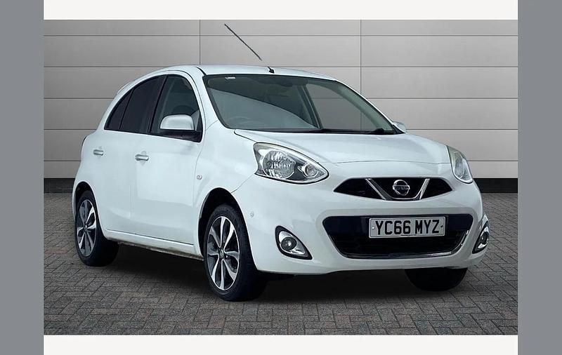Used Nissan Micra N-TEC 80 HP (58 kW) 2016 White Hatchback