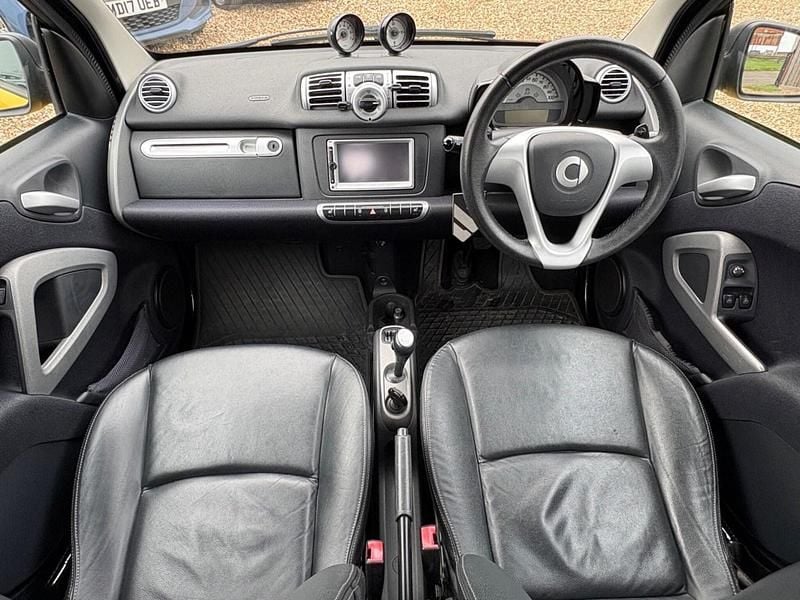Used Smart ForTwo Coupé Passion 2014 Yellow Coupe