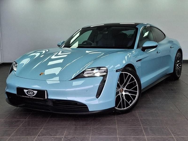 Used Porsche Taycan Performance Package 11 kW (15 HP) 2022 Blue Sedan