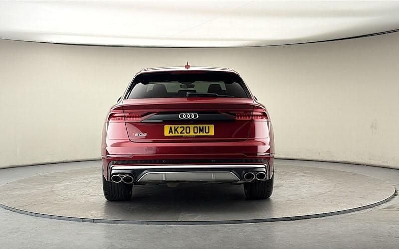 Used Audi SQ8 Sport 435 HP (319 kW) 2020 Matador red SUV