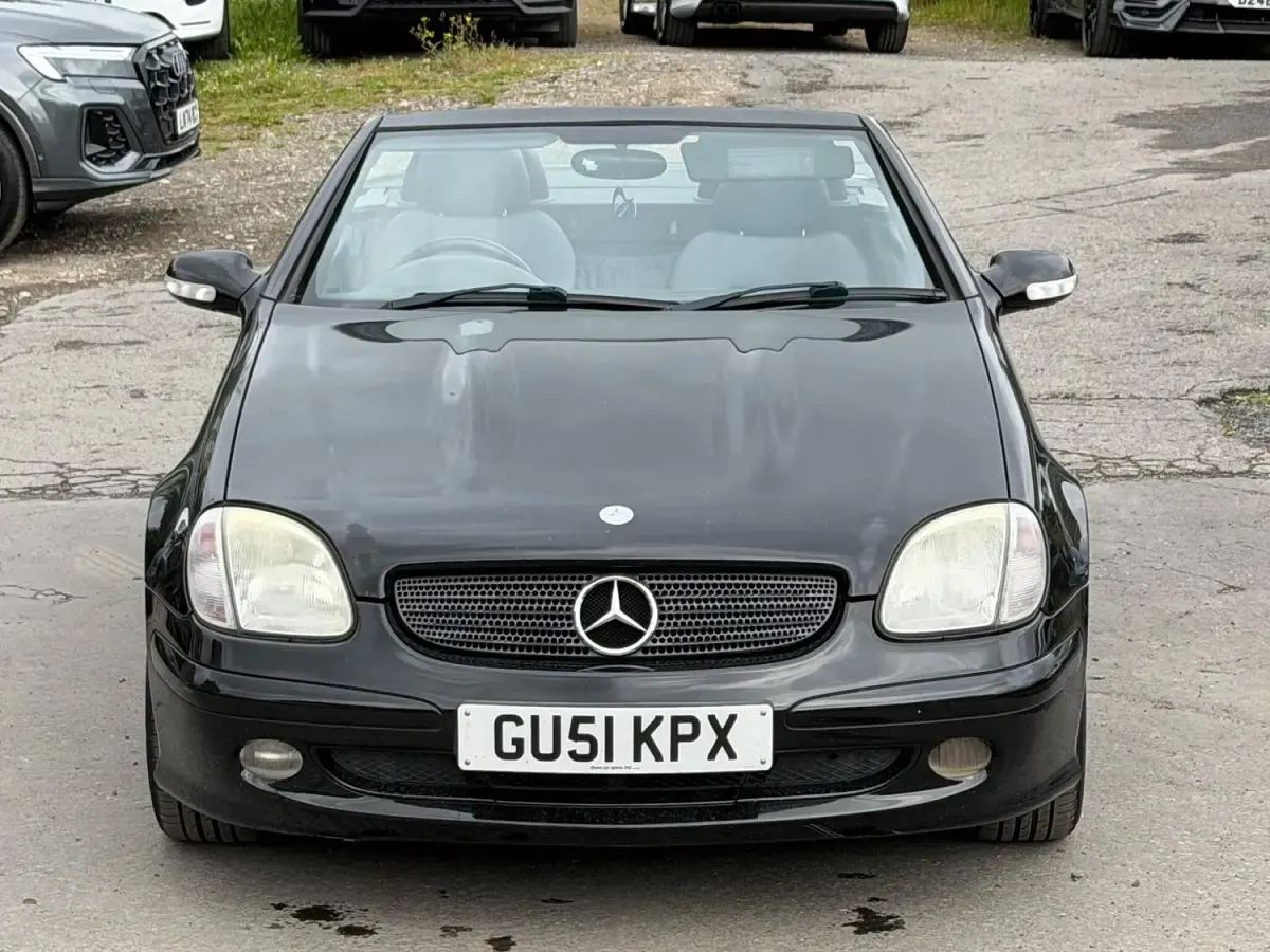 Used Mercedes SLK230 2001 Black Cabriolet