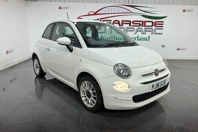 White Used 2016 Fiat 500 Pop Star Hatchback | £4,599 (Fair price) - Image 1/1