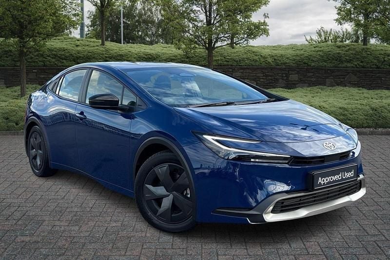 New Toyota Prius Design 2025 Blue Hatchback