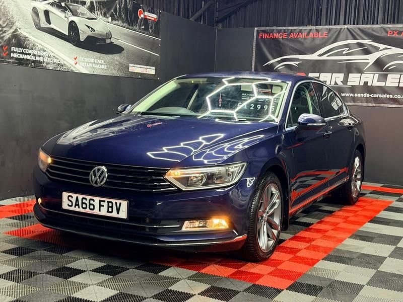 Used VW Passat GT 190 HP (139 kW) 2016 Blue Sedan