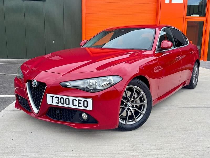 Red Used 2017 Alfa Romeo Giulia Sedan | £7,995 (Fair price) - Image 1/4