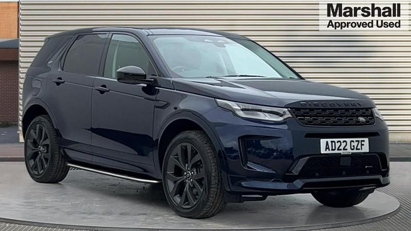 Metallic portofino blue Used 2022 Land Rover Discovery Sport SE Dynamic SUV | £33,210 (Expensive) - Image 1/4