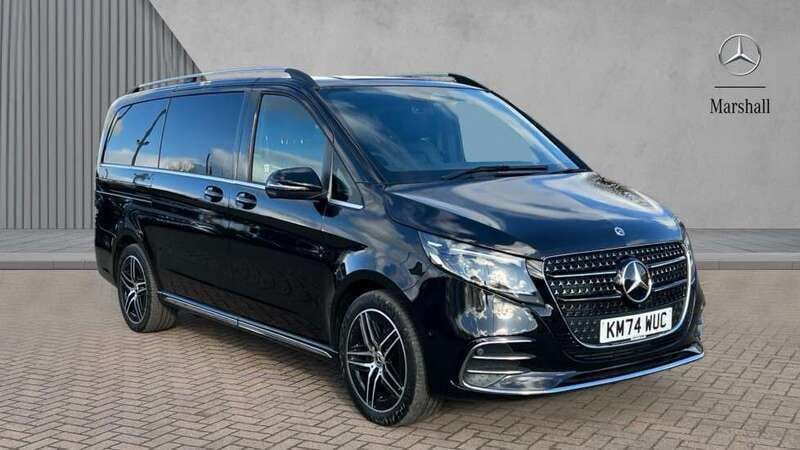 Black Used 2024 Mercedes V300 AMG line MPV | £71,880 (Fair price) - Image 1/4