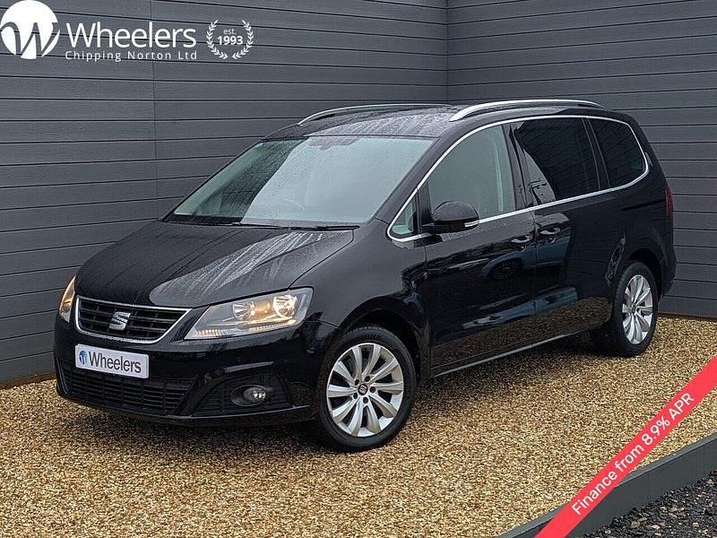 Black Used 2017 Seat Alhambra SE MPV | £12,990 (Fair price) - Image 1/3