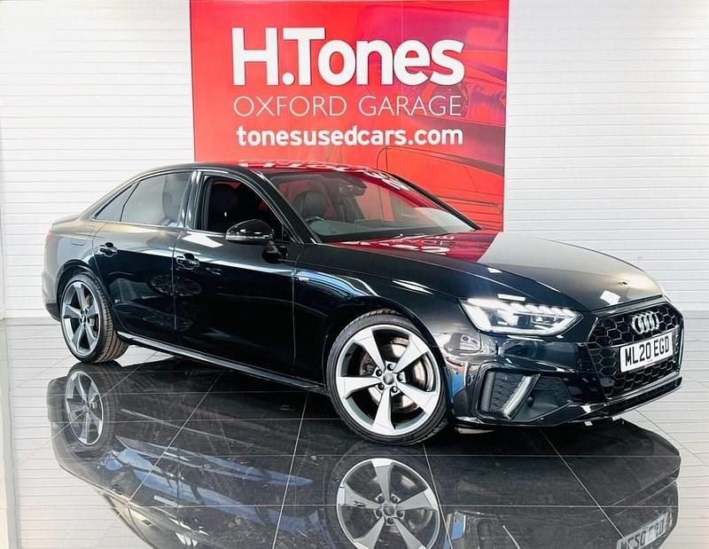 Used Audi A4 Black Edition 163 HP (119 kW) 2020 Black Sedan