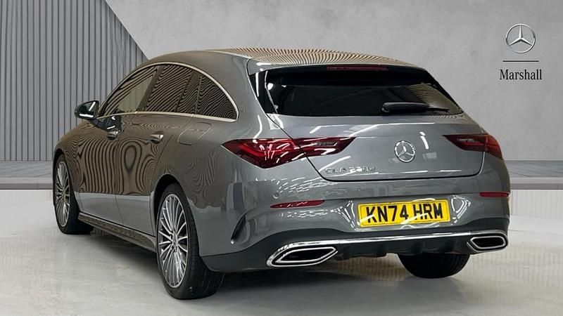 Used Mercedes CLA220 AMG Line Premium 190 HP (139 kW) 2024 Mountain grey metallic Sedan