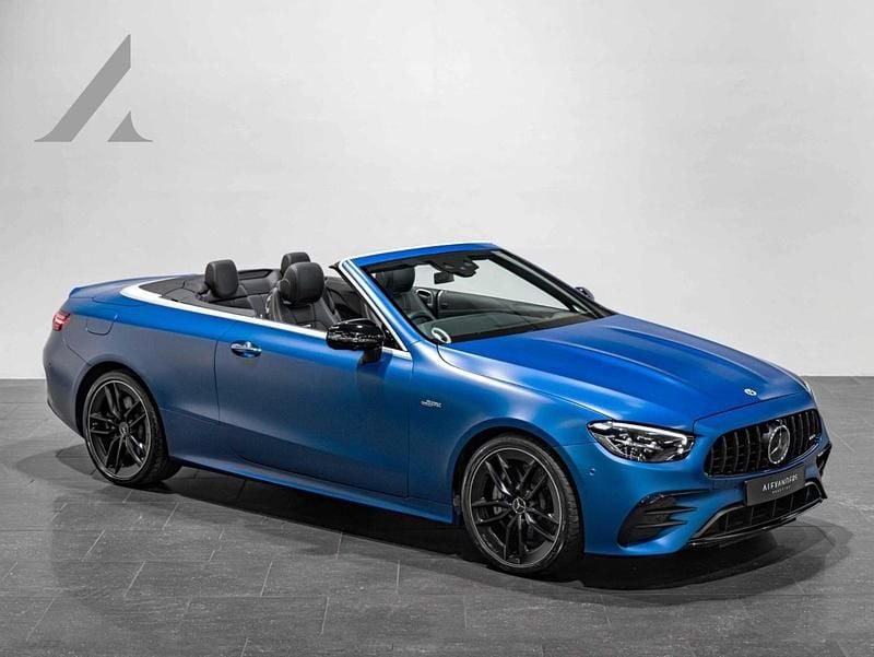 Blue Used 2022 Mercedes E53 AMG Premium Plus Cabriolet | £51,995 (A bit pricey) - Image 1/4