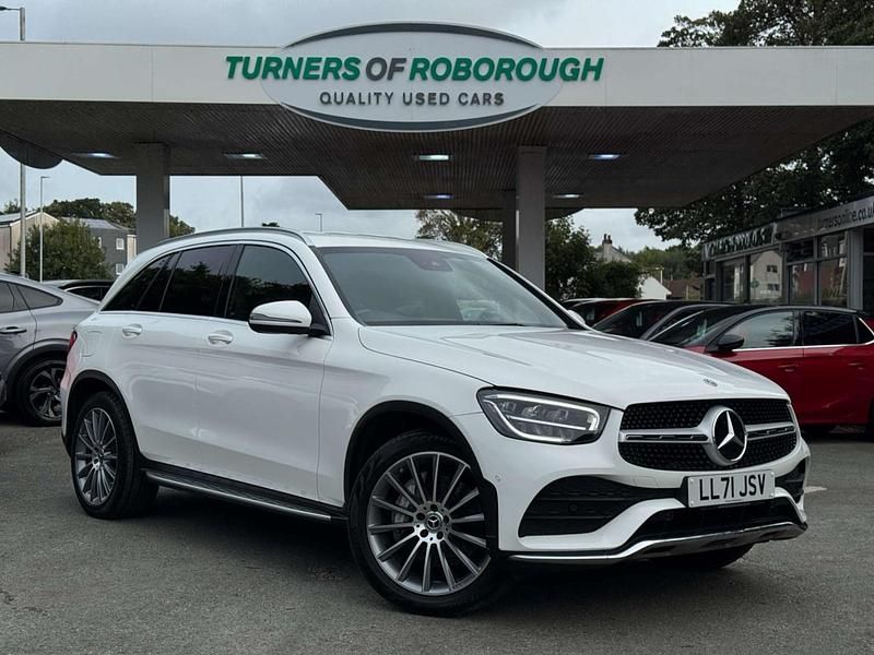 White Used 2021 Mercedes GLC220 AMG Line Premium Estate | £29,000 (A bit pricey) - Image 1/4