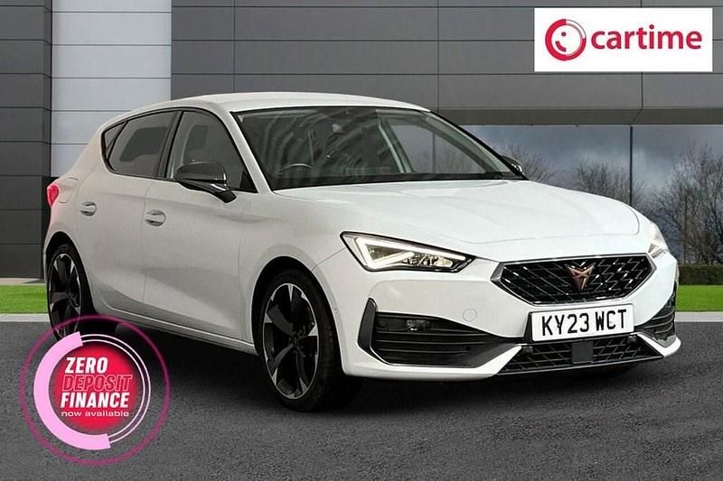 White Used 2023 Cupra Leon Hatchback | £19,699 (Fair price) - Image 1/4