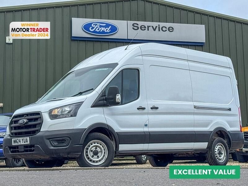 Used Ford Transit 105 HP (77 kW) 2024 White Van
