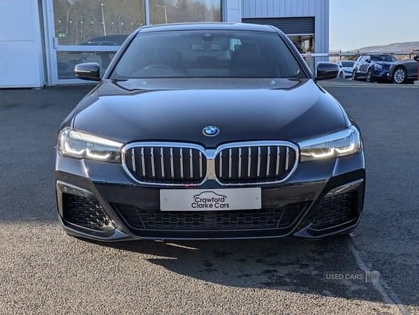 Used BMW 520 M Sport 2022 Black Sedan