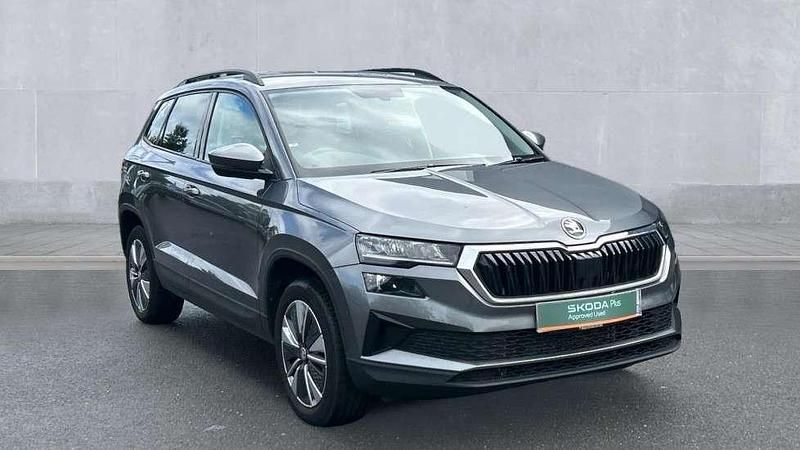 Grey Used 2023 Skoda Karoq SE Drive SUV | £20,450 (Fair price) - Image 1/4