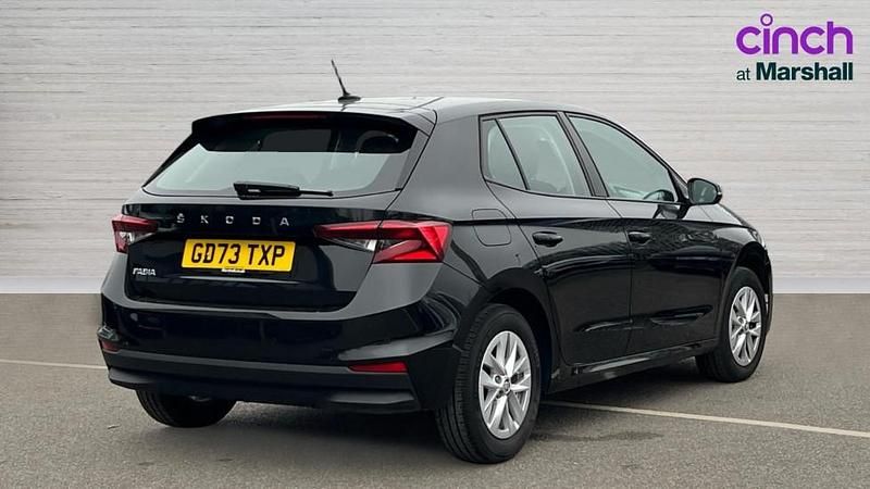 Used Skoda Fabia Comfort 110 HP (80 kW) 2024 Black Hatchback