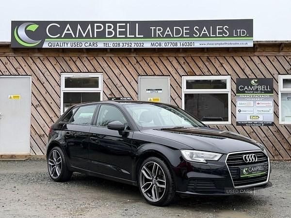 Used Audi A3 116 HP (85 kW) 2019 Black Sedan