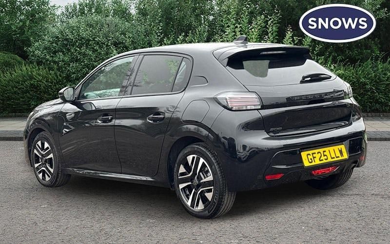 Used Peugeot 208 Allure 101 HP (74 kW) 2025 Black Hatchback