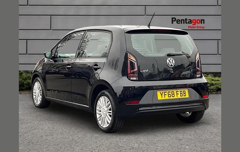 Used VW up! move up! 58 HP (42 kW) 2018 Black Hatchback