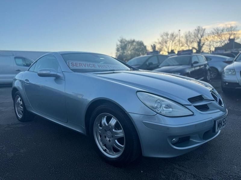 Used Mercedes SLK200 163 HP (119 kW) 2005 Silver Cabriolet