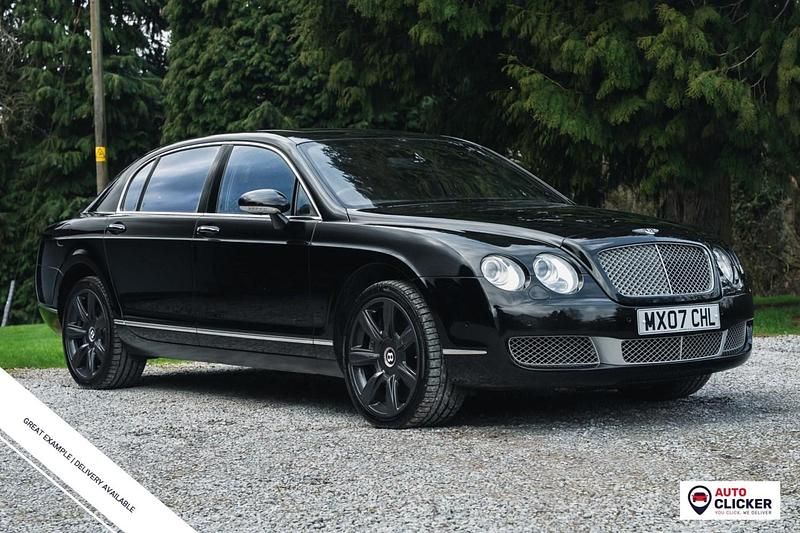 Used Bentley Continental Flying Spur 560 HP (411 kW) 2007 Black Sedan