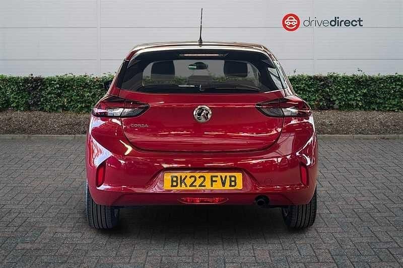 Used Vauxhall Corsa Edition 100 HP (73 kW) 2022 Red Hatchback