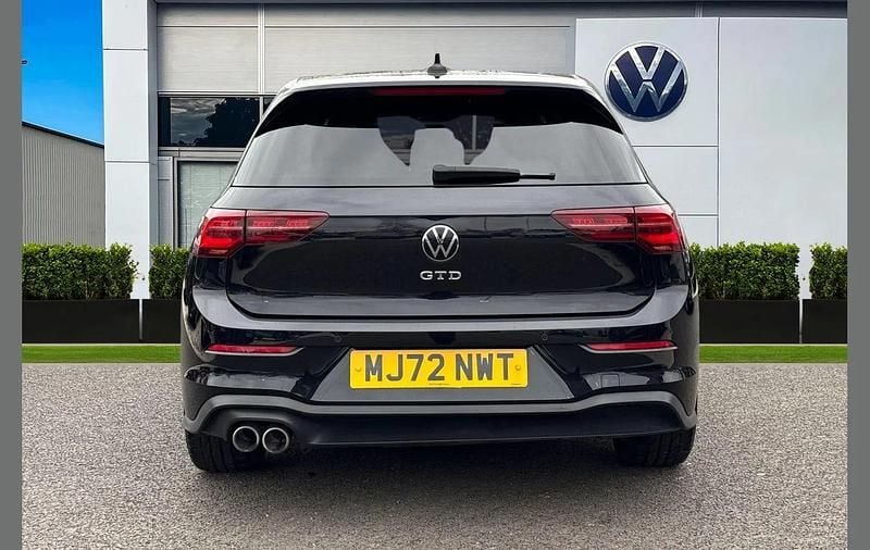 Used VW Golf VIII GTD 200 HP (147 kW) 2022 Black Hatchback