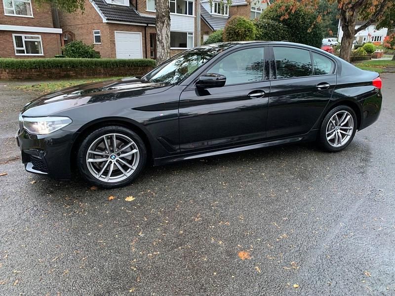 Used BMW 520 M Sport 2018 Black Sedan