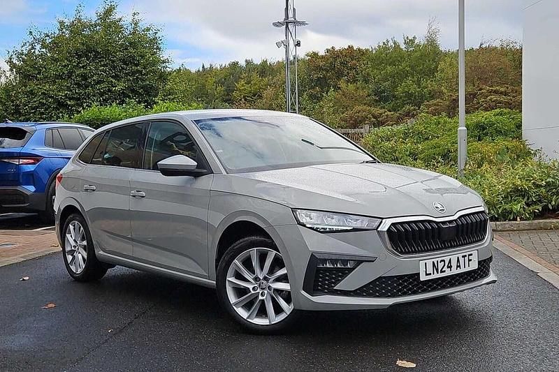 Meteor grey Used 2024 Skoda Scala SE L Hatchback | £18,495 (Expensive) - Image 1/4