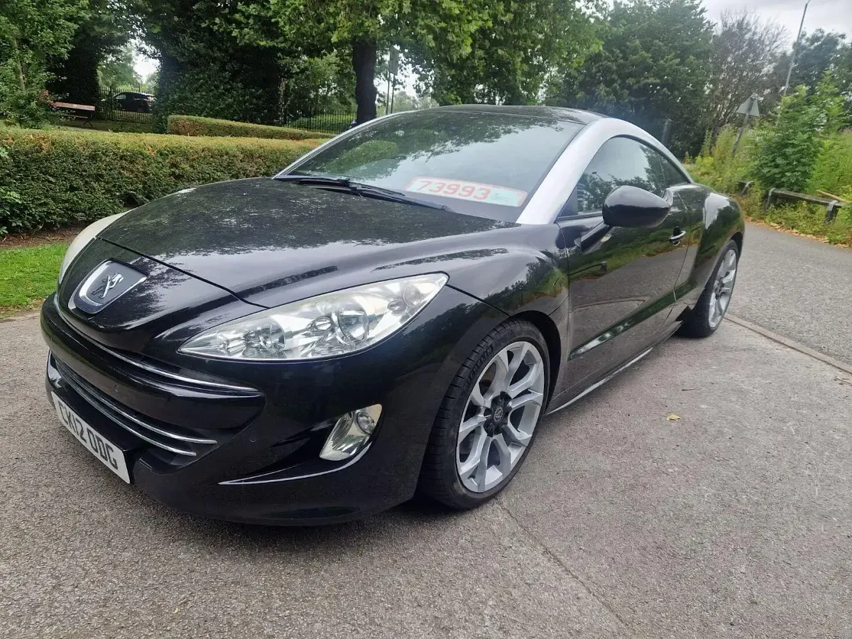 Used Peugeot RCZ GTi 163 HP (119 kW) 2012 Black Coupe